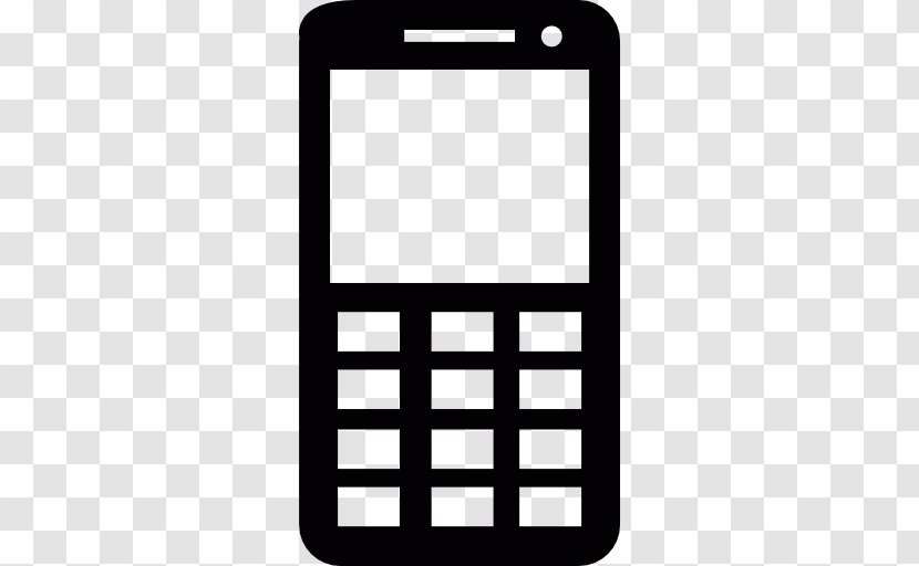 Mobile Phones Telephone Smartphone - Black Transparent PNG