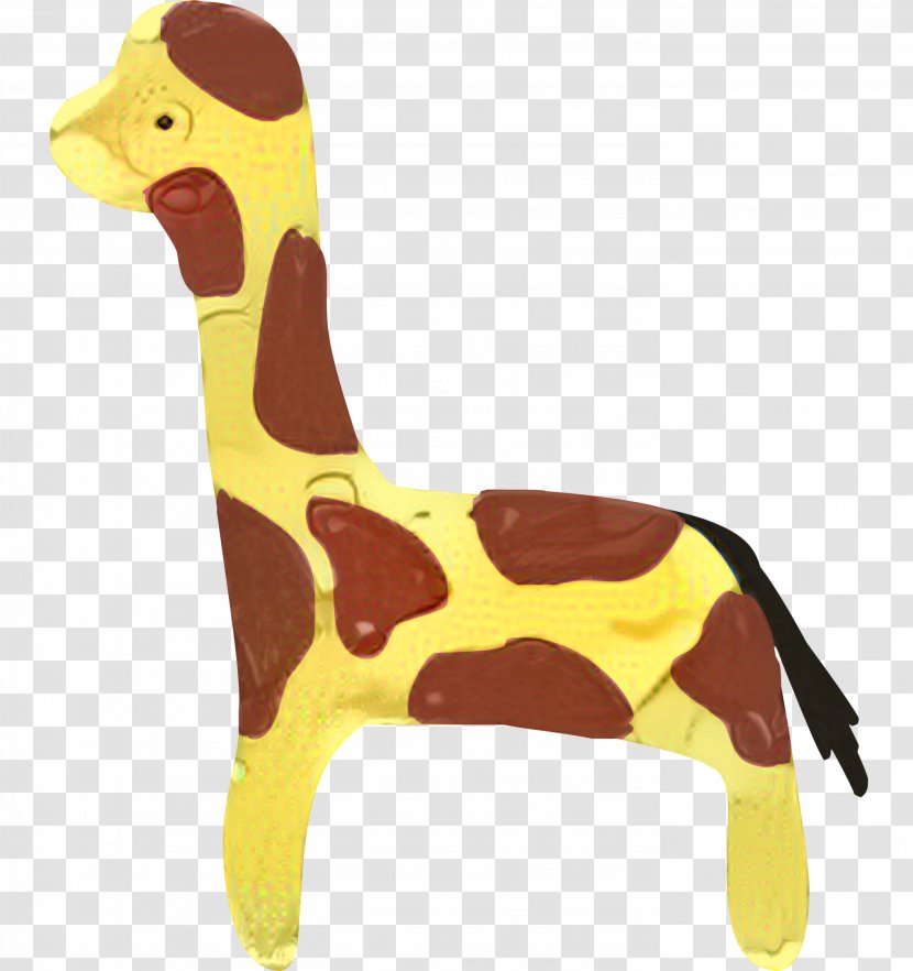 Giraffe Neck Terrestrial Animal Action & Toy Figures Plant - Figure Transparent PNG