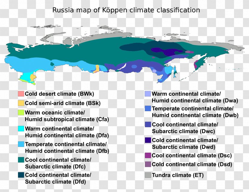 Oymyakon Köppen Climate Classification Continental Shelf Of Russia Humid - Map - World Transparent PNG