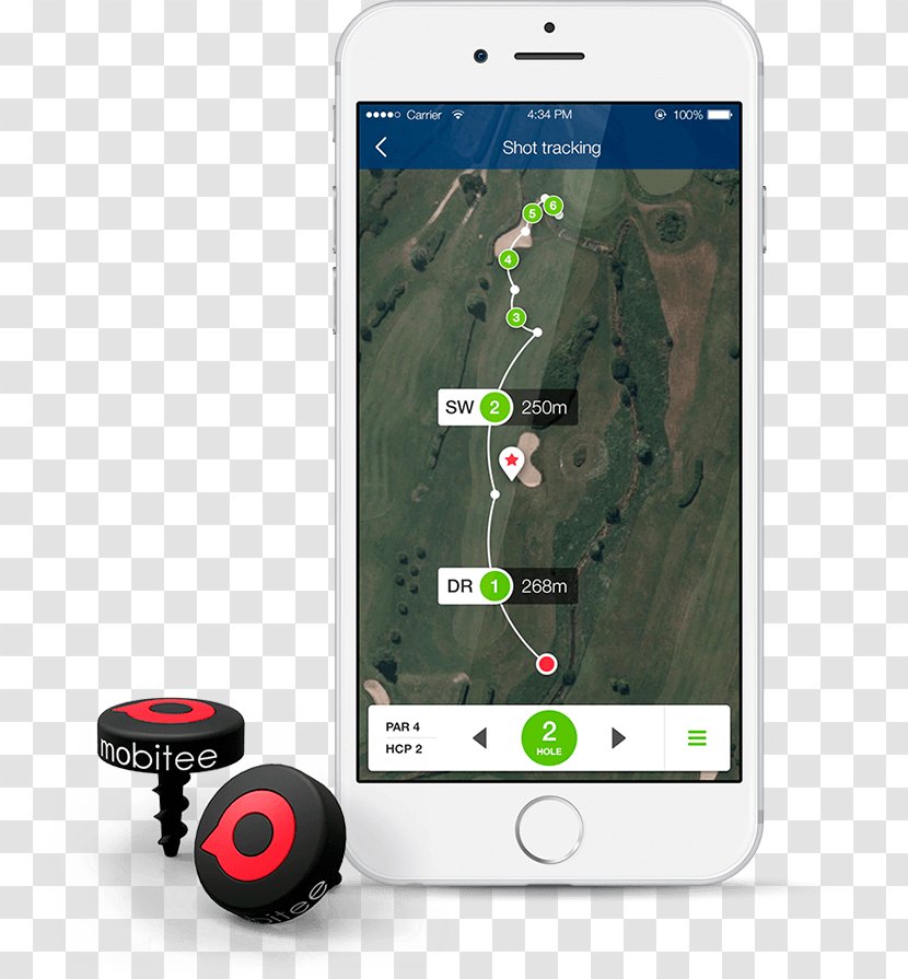 Smartphone Golf Stroke Mechanics Mobile Phones Course - Technology Transparent PNG