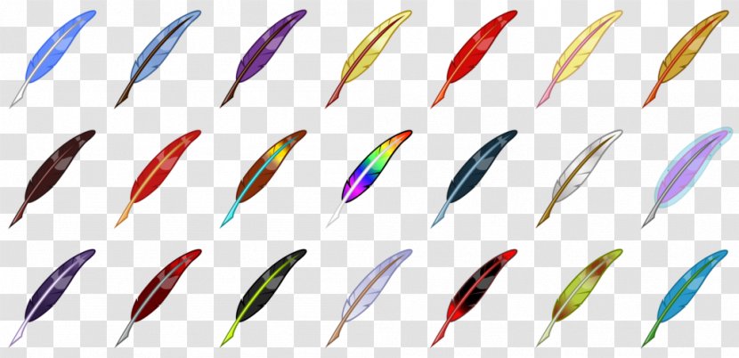 Feather Line Material Transparent PNG