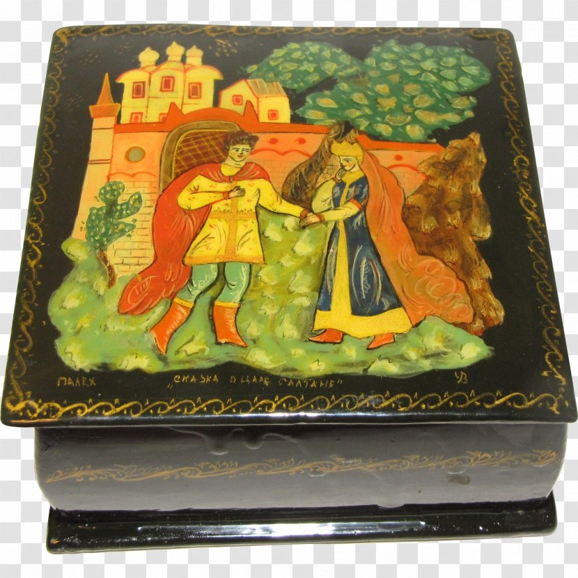Russian Lacquer Art Decorative Arts Box - Price - Lovely Old Transparent PNG
