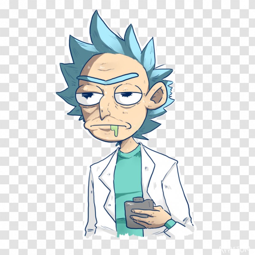 Rick Sanchez Homo Sapiens And Morty Art - Cartoon Transparent PNG