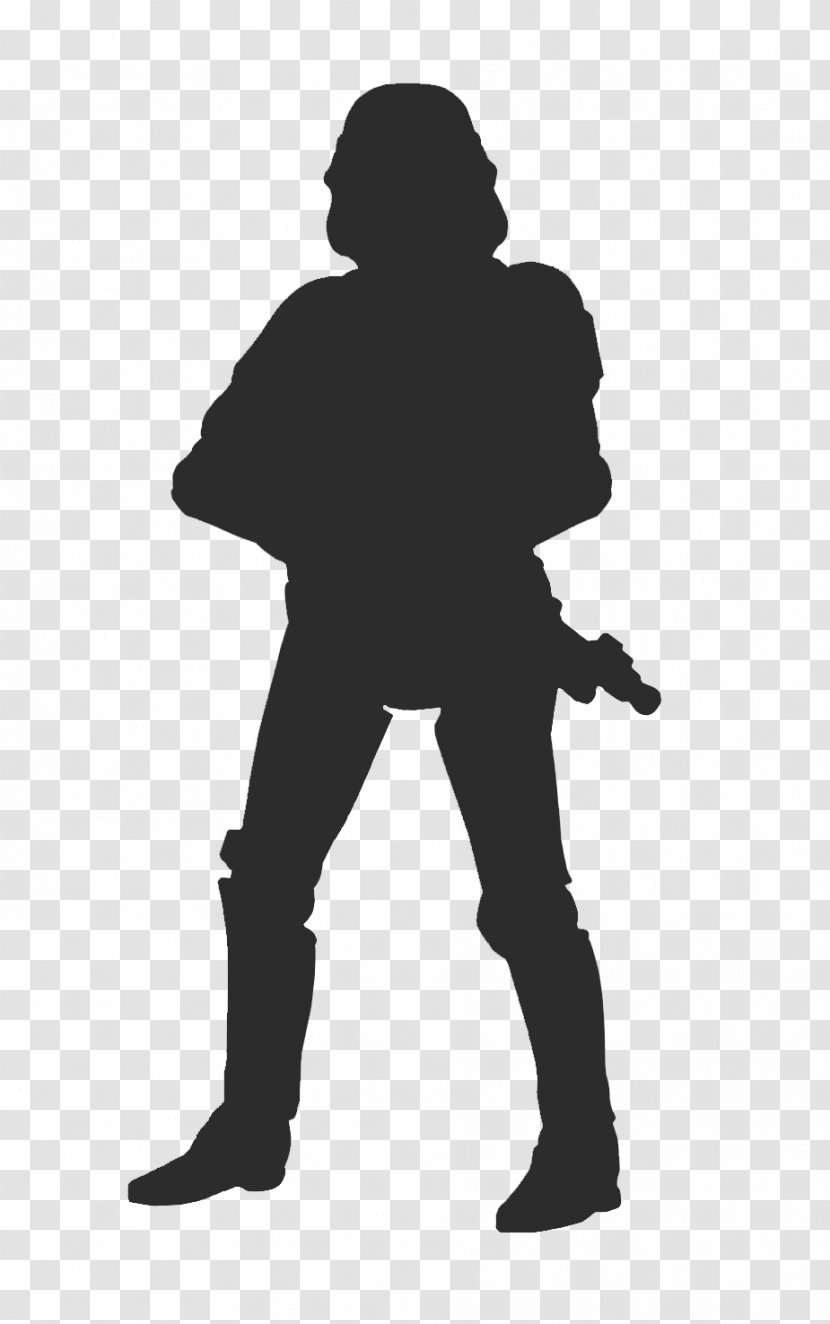 Stormtrooper Anakin Skywalker Star Wars Silhouette YouTube - Character Transparent PNG