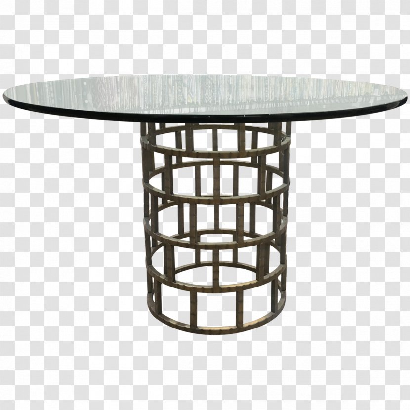 Table Stainless Steel Glass Seat - Furniture - Round Transparent PNG
