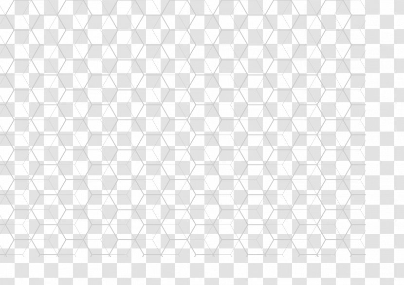 White Black Pattern - Technology Hollow Honeycomb Background Vector Transparent PNG