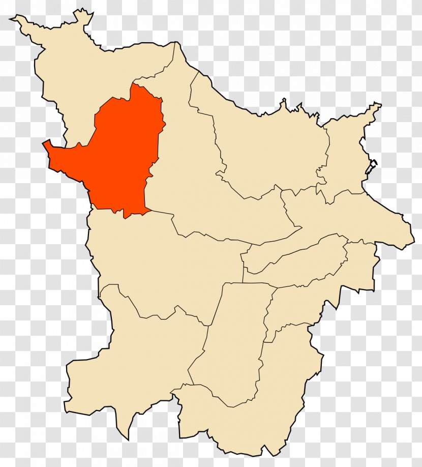 Communes De La Wilaya D'Annaba Wilayah Map El Taref Province - Area Transparent PNG