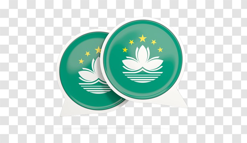 Flag Of Macau Logo - Tableware Transparent PNG