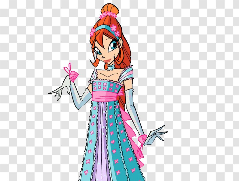 Bloom Dress Tecna Musa Stella - Cartoon - Fairy Princess Transparent PNG