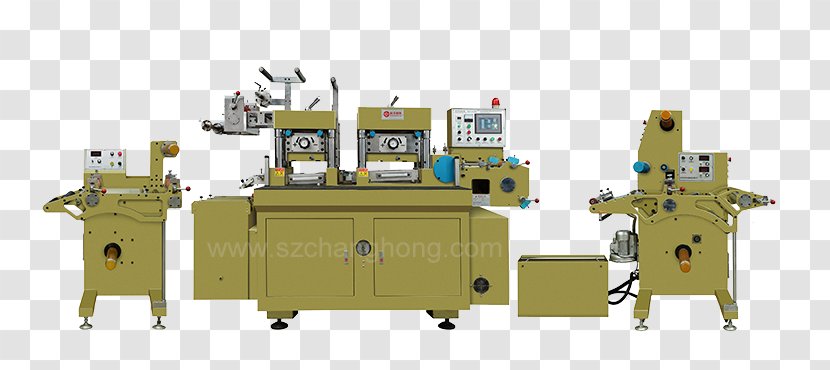 Machine Die Cutting Paper Printing Press - Technology Transparent PNG