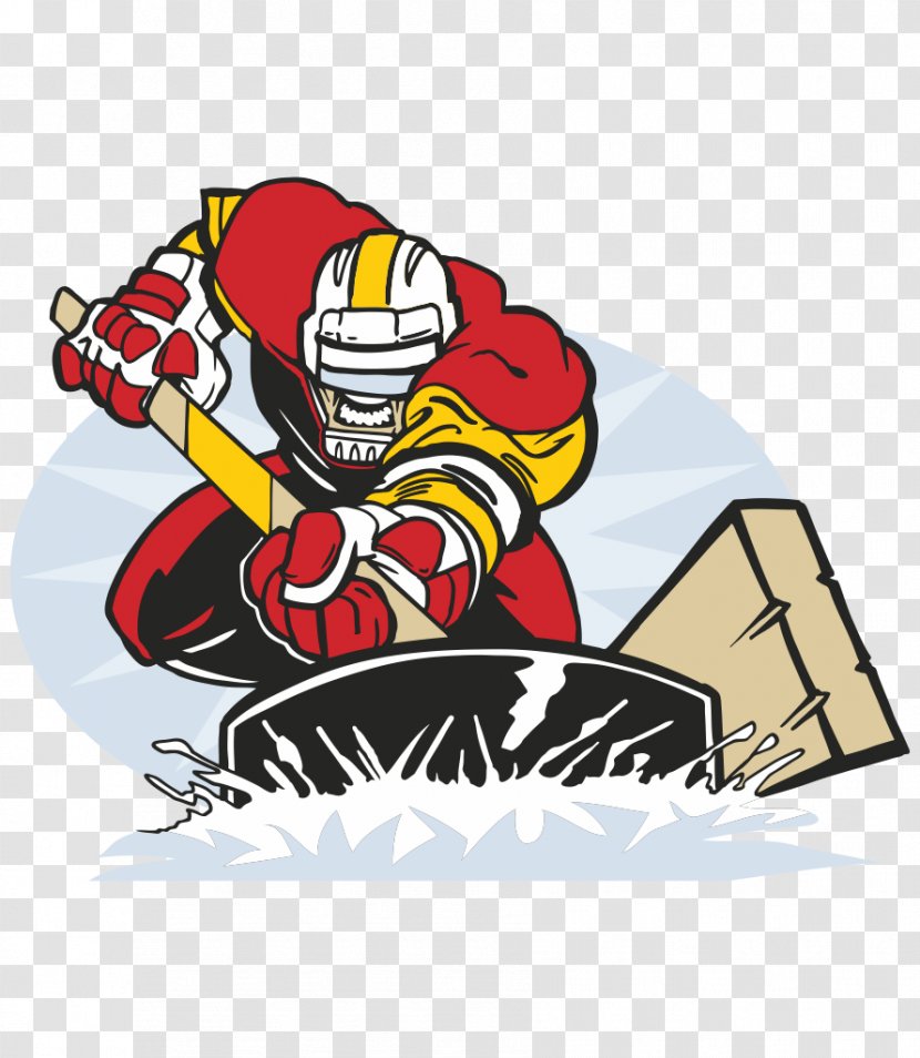 Ice Hockey Coach Goaltender Puck - Player Transparent PNG