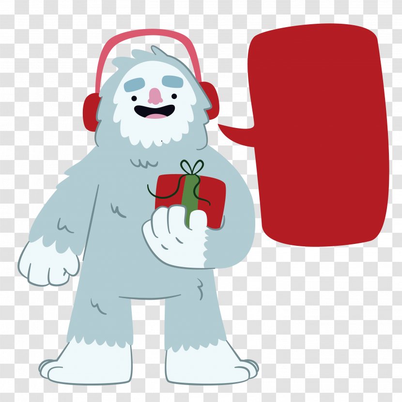 Christmas Clip Art - Cartoon - Winter Polar Bear Transparent PNG