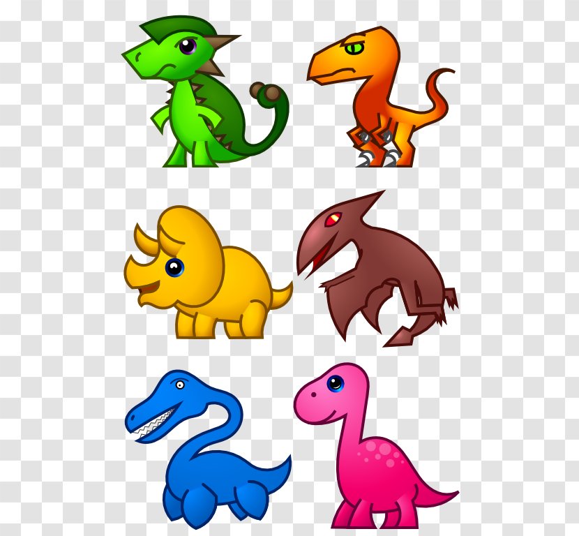 Dinosaur Collage Bergamo Schleich Clip Art - Video Transparent PNG