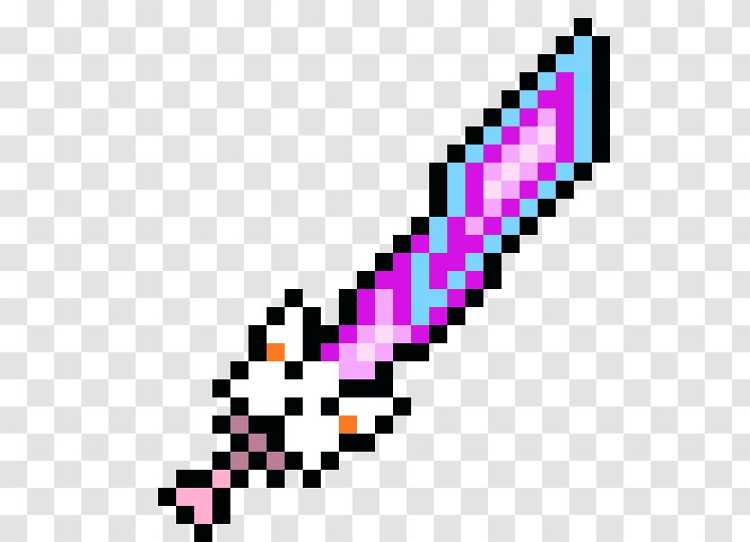 Terraria Minecraft Xbox One Video Game Sword - Craft Transparent PNG