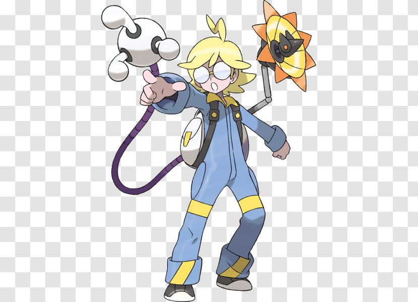 Pokémon X And Y Clemont Bonnie Trainer - Costume - Art Transparent PNG