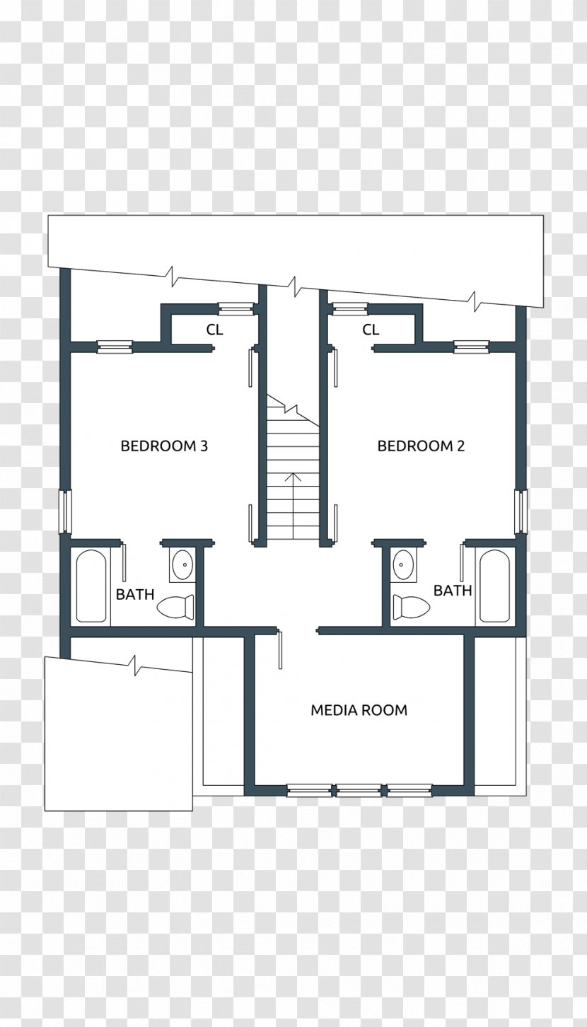 Floor Plan Angle Line - Area Transparent PNG