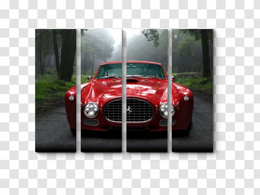 Antique Car LaFerrari Sports - Vintage Transparent PNG