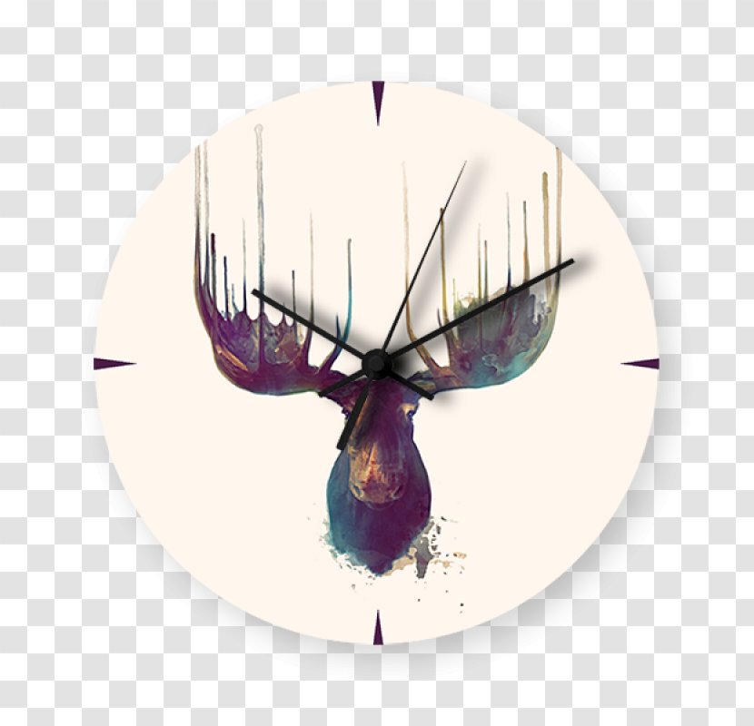 Moose Elk Deer Animal Track - Canvas Print Transparent PNG