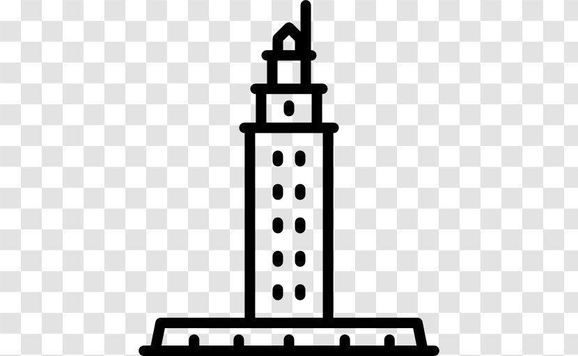 Tower Of Hercules Kjeungskjær Lighthouse Clip Art - Monument - Drawing Transparent PNG