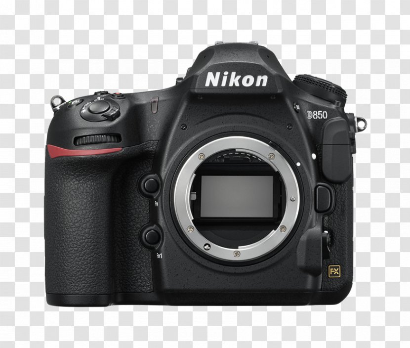 Nikon D850 Back-illuminated Sensor Full-frame Digital SLR Active Pixel - Camera Transparent PNG