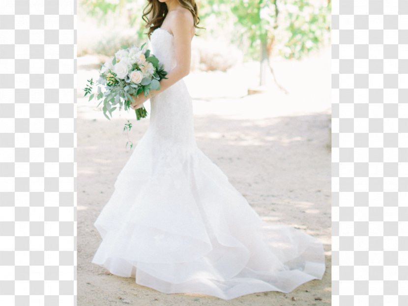 Wedding Dress Bride Ivory - Cartoon - Blush Floral Transparent PNG