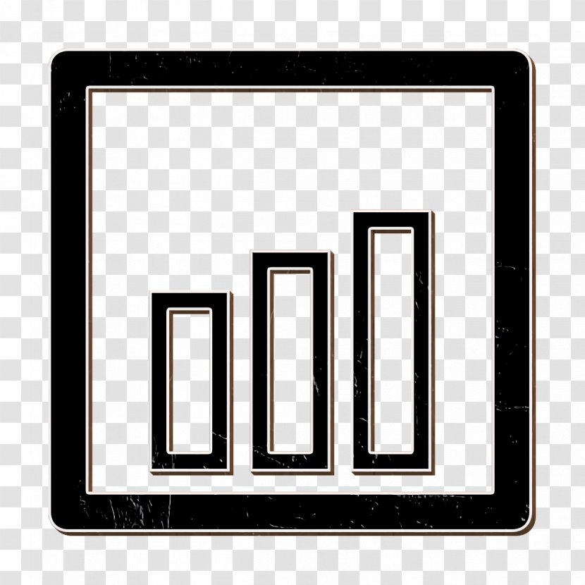 Graph Icon Office Stats - Rectangle - Picture Frame Transparent PNG