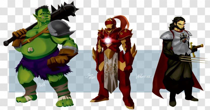 Iron Man Hulk Thor Middle Ages DeviantArt - Art - Medival Knight Transparent PNG