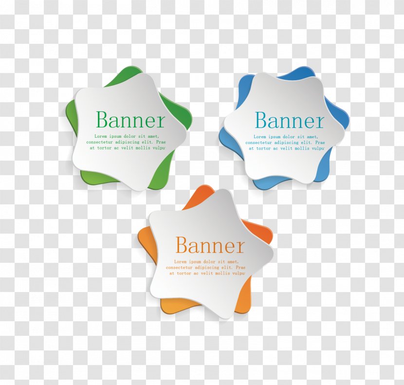 Euclidean Vector Star Banner Download - Vectorbased Graphical User Interface - PPt Picture Element Transparent PNG