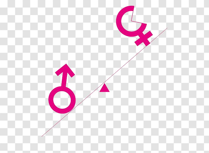 Symbol Gender Equality Social Woman - Tree - Between Men And Women Seesaw Transparent PNG