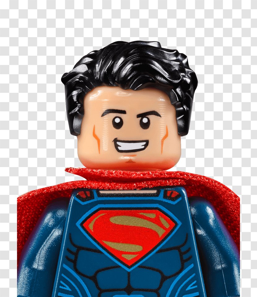 Superman Batman Lego Minifigure Super Heroes - Figurine - Red Scarf Transparent PNG