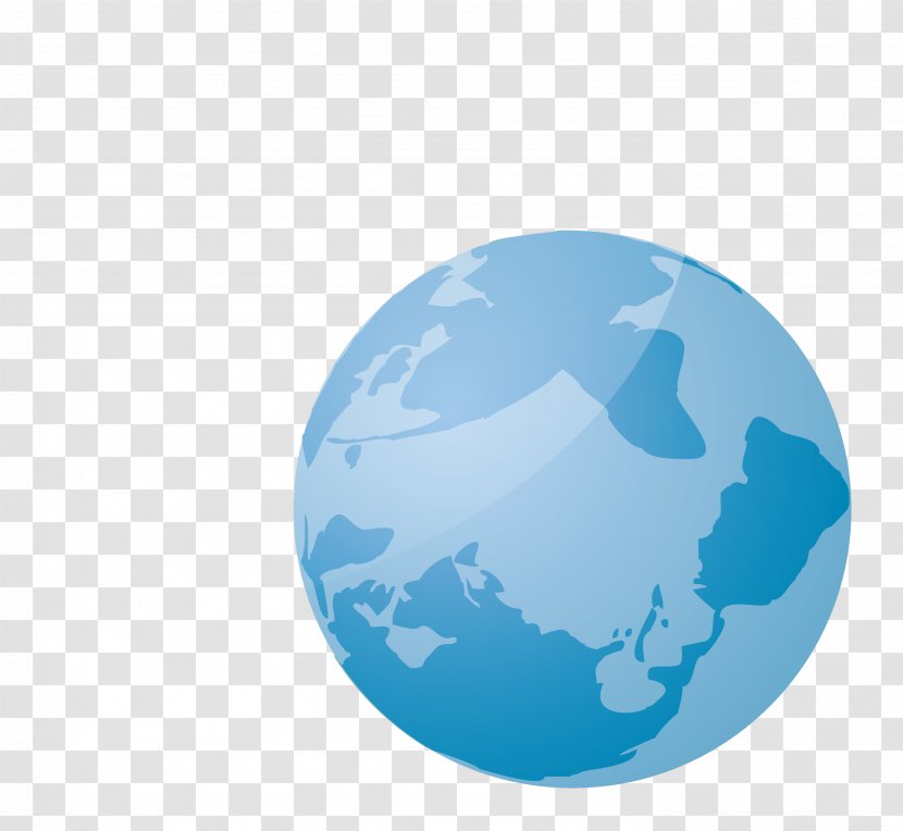 Earth Traveler 208 Planet Icon - Mercury - Blue Transparent PNG