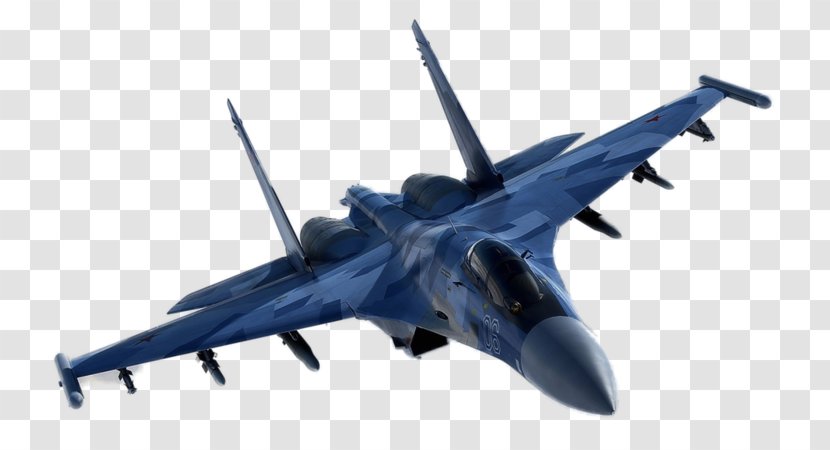 Sukhoi PAK FA Su-35 Airplane Fighter Aircraft - Military Transparent PNG