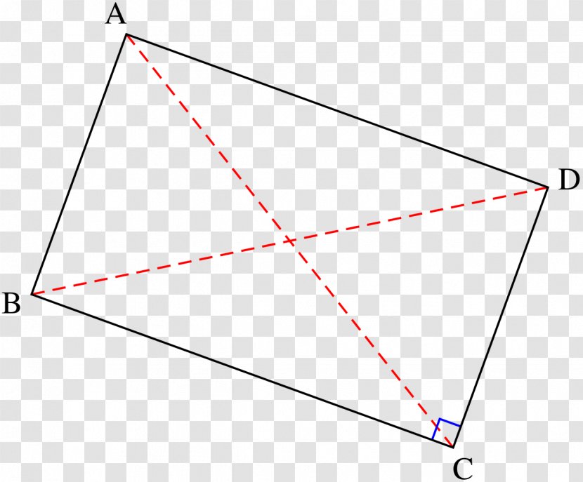 Rectangle Quadrilateral Diagonal Geometry Shape - Cuboid Transparent PNG