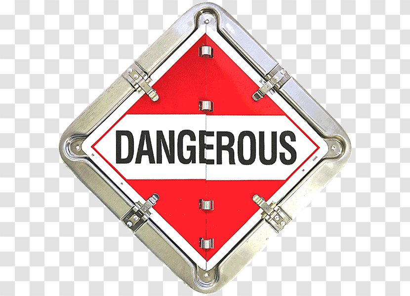 Dangerous Goods Placard HAZMAT Class 9 Miscellaneous UN Number Risk - Transport Transparent PNG