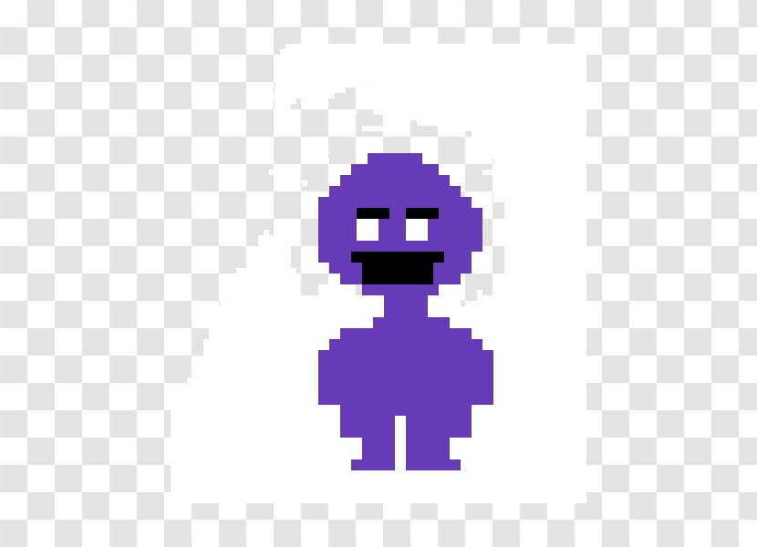 Undertale Pixel Art - Violet - Sprite Transparent PNG