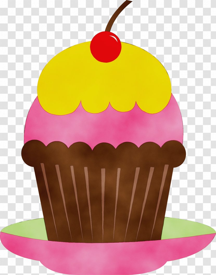Baking Cup Cake Food Dessert Cupcake - Muffin Baked Goods Transparent PNG