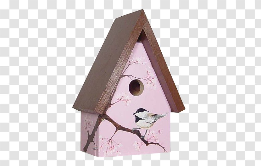 Bird Feeders Nest Box European Robin House - Hand Painted Transparent PNG