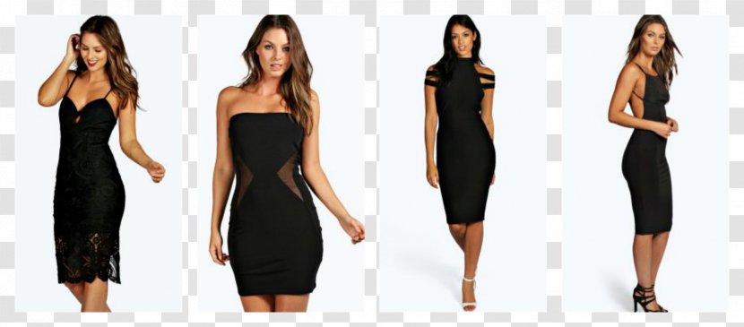 Little Black Dress Posthaus Blouse Fashion - Silhouette Transparent PNG