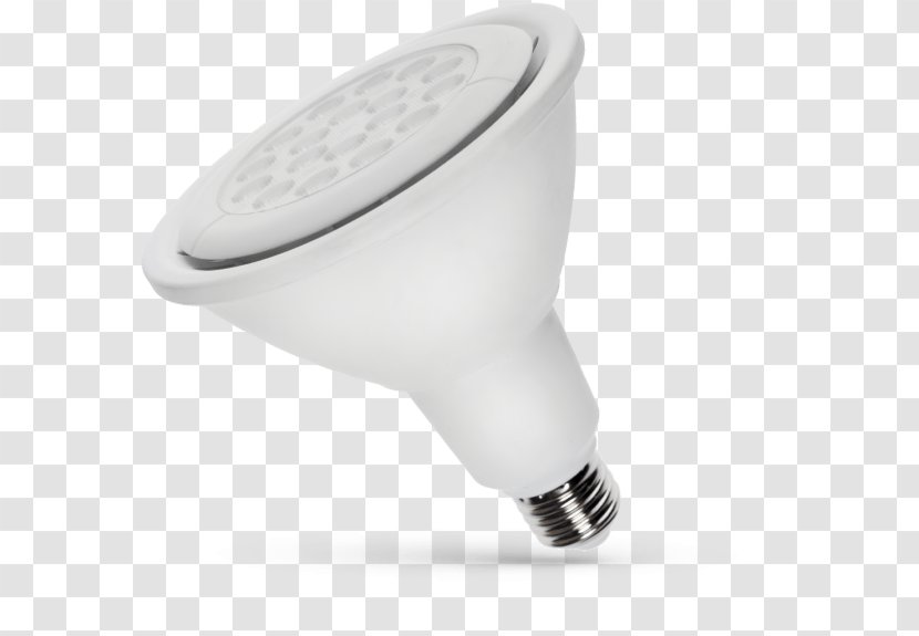 Lighting Edison Screw LED Lamp Incandescent Light Bulb - Multifaceted Reflector Transparent PNG