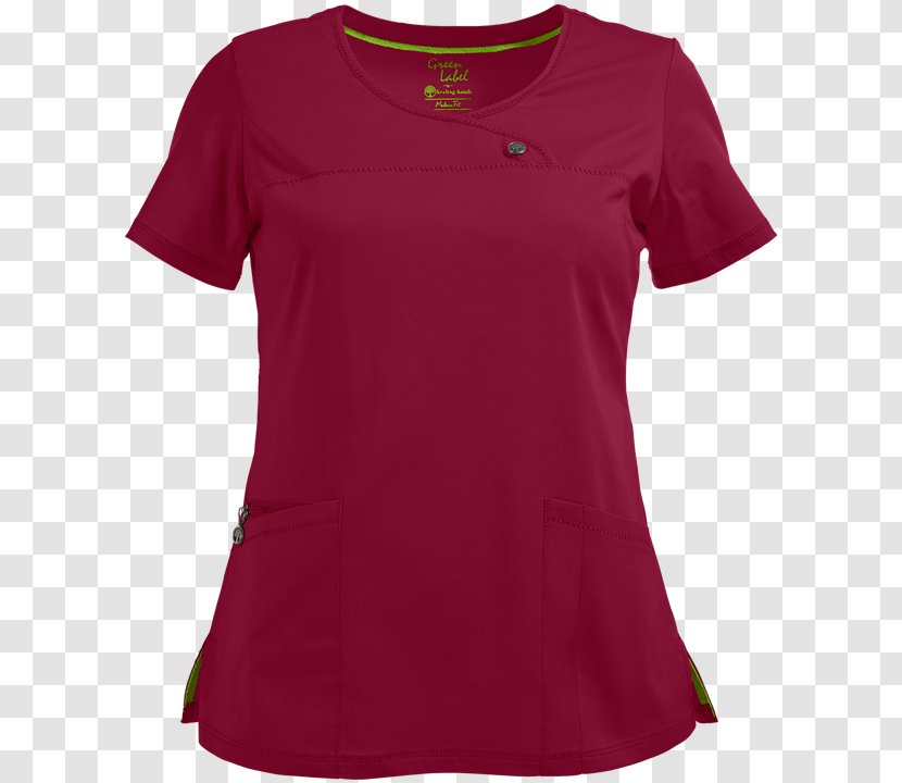 Drawing Scrubs T-shirt Nurse Uniform - Neck - Sangriacutea Transparent PNG