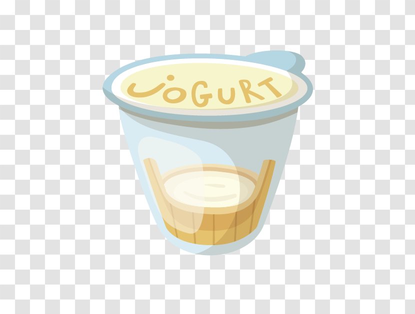 Soured Milk Yogurt Coffee - Cup Transparent PNG