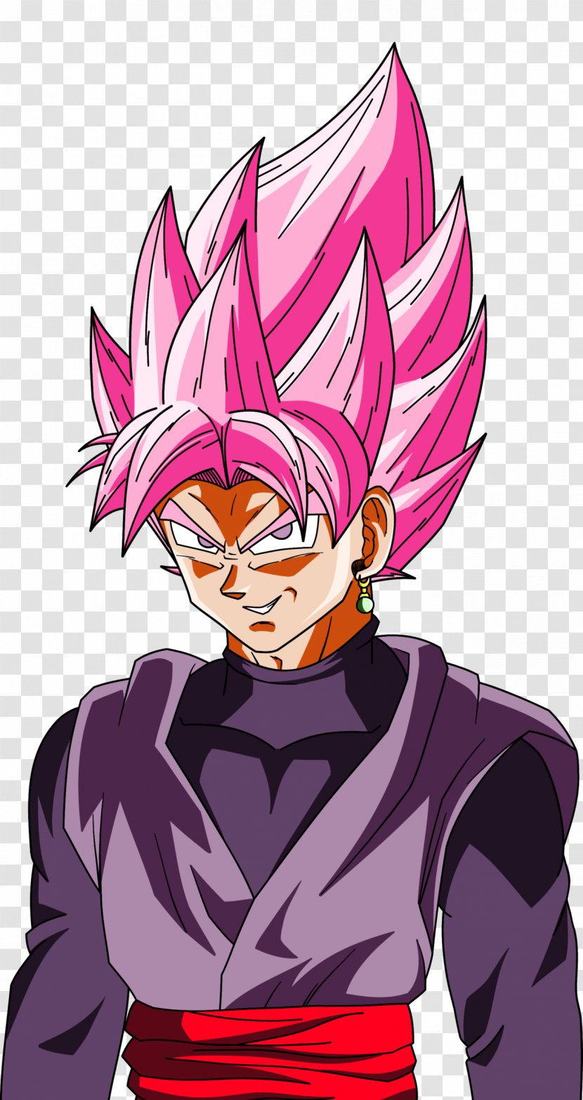 Goku Black Gohan Trunks Super Saiyan - Silhouette Transparent PNG