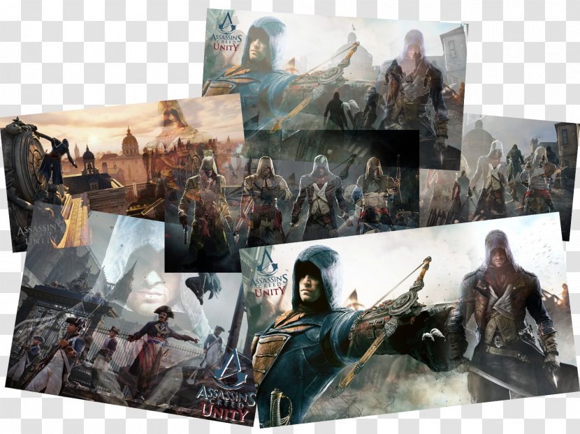 Assassin's Creed III Unity Video Game Art Knights Templar - Assassins Transparent PNG