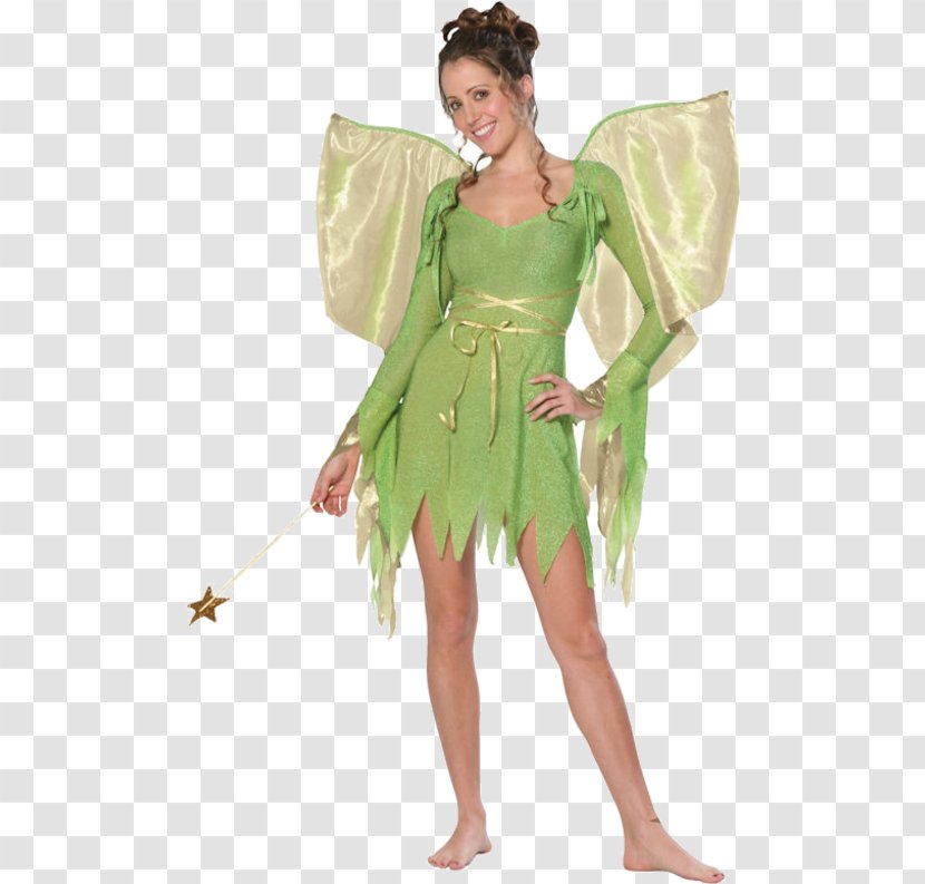 Tinker Bell Halloween Costume Fairy Adult - Resealable Transparent PNG