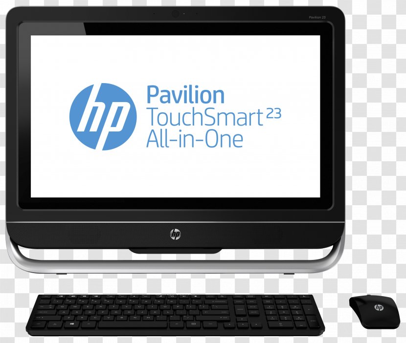 Hewlett-Packard Hp Pavilion 23-b010 All-in-one Computer H3Y90AA#ABA HP TouchSmart Desktop Computers - Personal - Hewlett-packard Transparent PNG