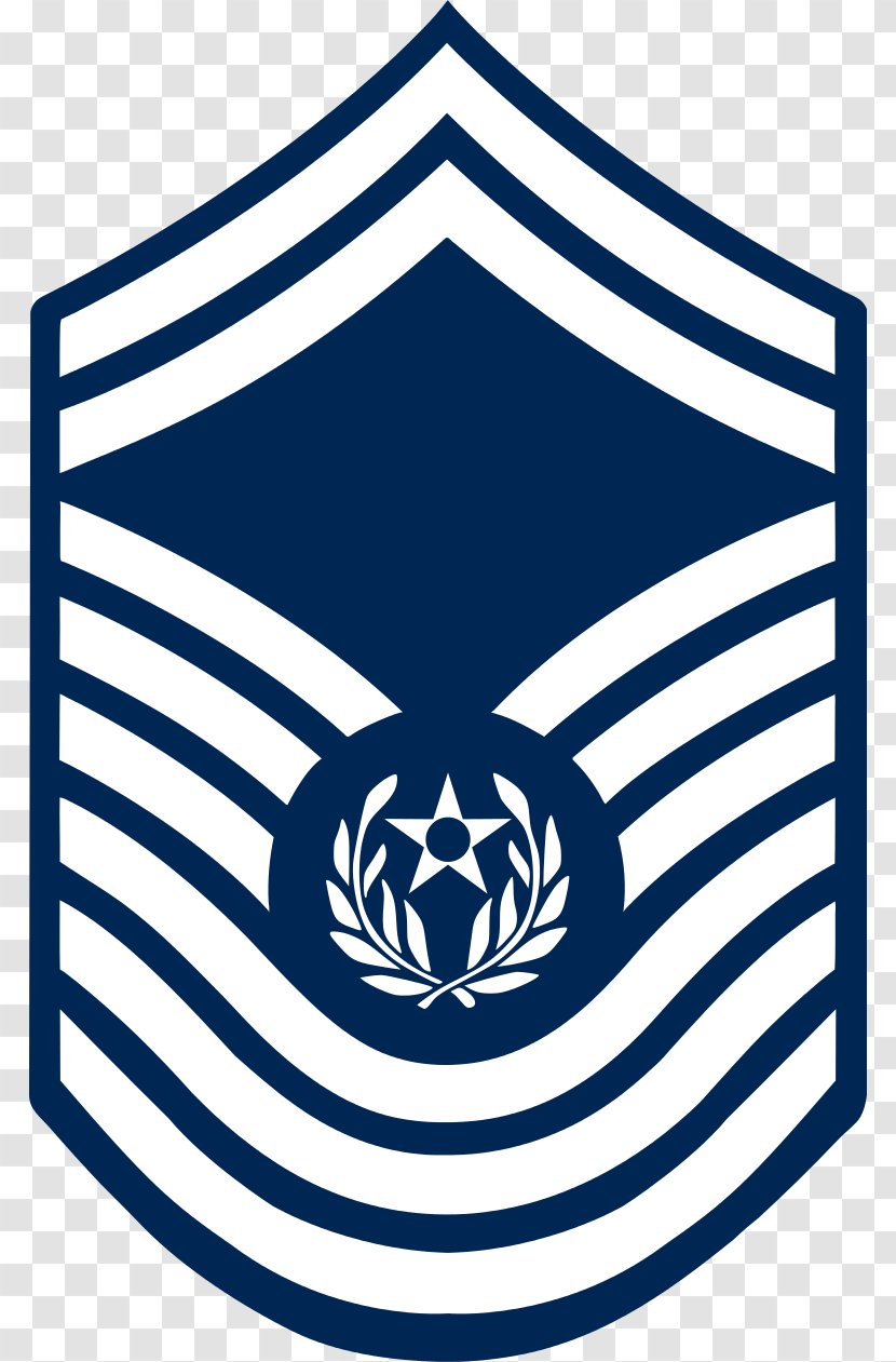 Chief Master Sergeant Of The Air Force Senior - United States Army Enlisted Rank Insignia - Badge Transparent PNG