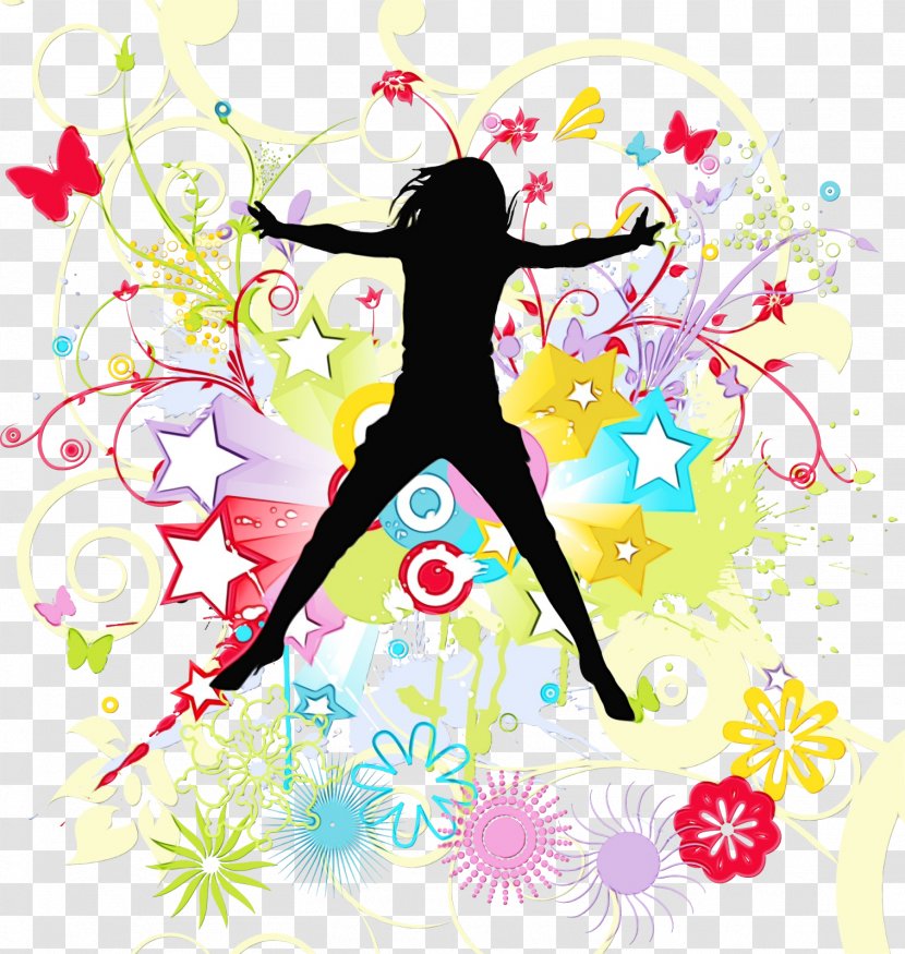 Graphic Background - Drawing - Silhouette Music Transparent PNG