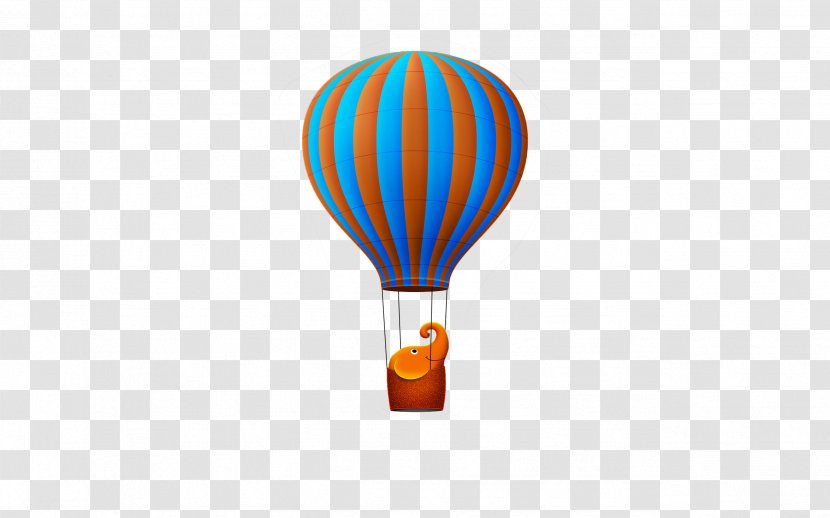 Hot Air Balloon - Elephant Transparent PNG