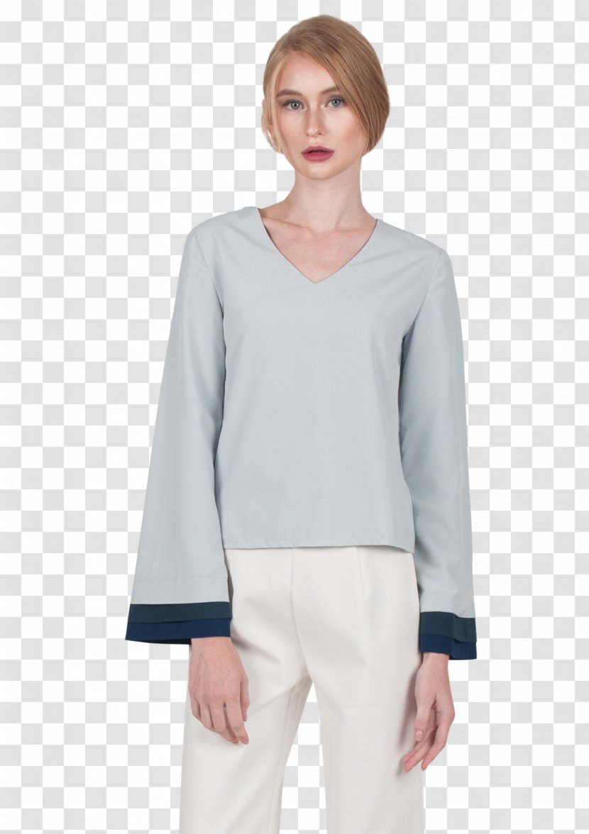 Sleeve T-shirt Blouse Cuff Top - T Shirt - Bezel Transparent PNG