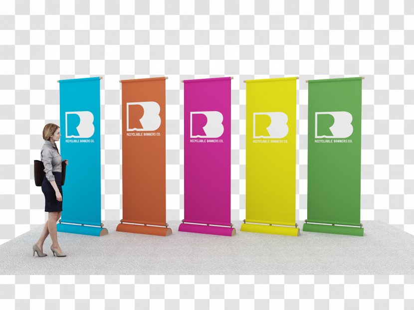 Banner Trade Show Display Sustainability Environmentally Friendly - Design Transparent PNG